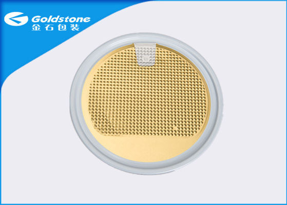 Sữa bột Bóc vỏ kim loại có thể Lỏng Kết thúc 80 - 90mic Nhôm Độ dày