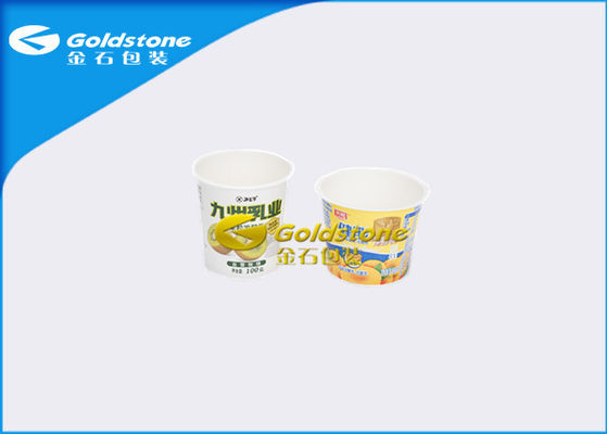 PS nguyên liệu nhựa Yogurt Cups, đa lớp Coextrusion nhựa tráng miệng cốc