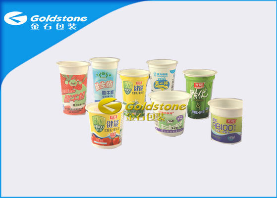 HIPS / PP / Chất liệu nhựa đông lạnh Sữa chua Cup, High End Cup nhựa