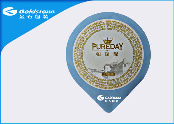 20 - 90 micron Độ dày mỏng Die Cut Foil Cover Đối với PP PS PE Cups