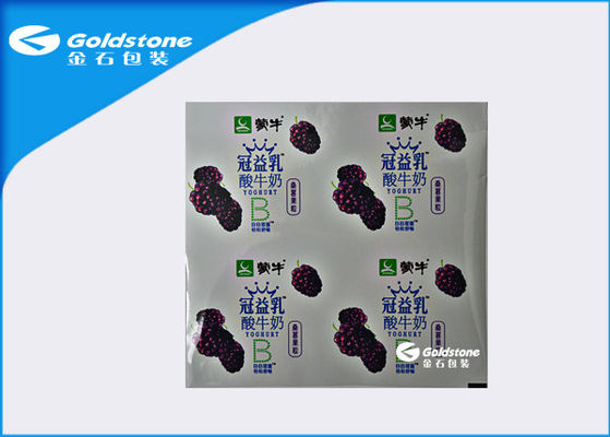 Độ ẩm Proof Dễ dàng Nhôm Lidding Foil Đối với PE, PP, PET Cup