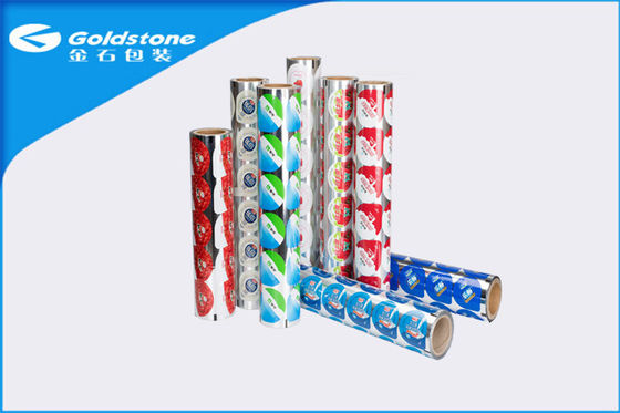 Cao Peelable lên đến 10 màu sắc nhôm niêm phong phim cho PP Yogurt Cup