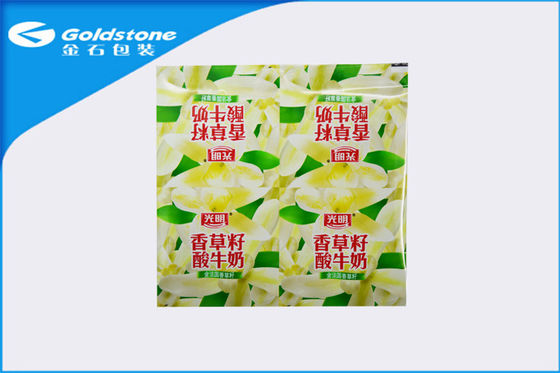 Coloury mẫu không tràn nhôm niêm phong phim cuộn cho bao bì sữa