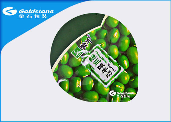 Heat Seal Yogurt Aluminum Foil Nắp Đồ uống niêm phong phim tùy chỉnh màu