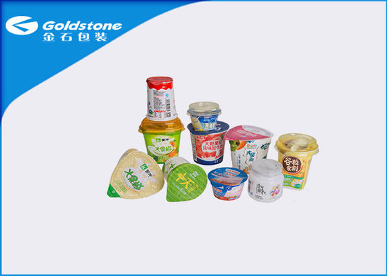 Pre-Cut Nhôm nhiệt niêm phong nắp cho bao bì nhựa