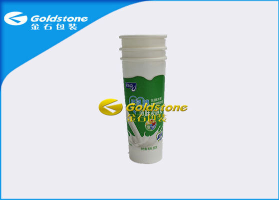In flexo Nhựa cốc đựng sữa chua, chén nhão ly nhựa