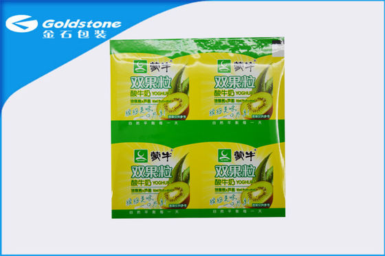 Cao Barrier Sữa Bao Bì Nhôm Lidding Phim Cho Sữa Chua Cup Với 10 Màu Sắc