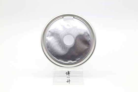 Một cách thoáng khí Van dễ dàng mở kết thúc, Peelable cà phê Tin có thể nắp BPA miễn phí